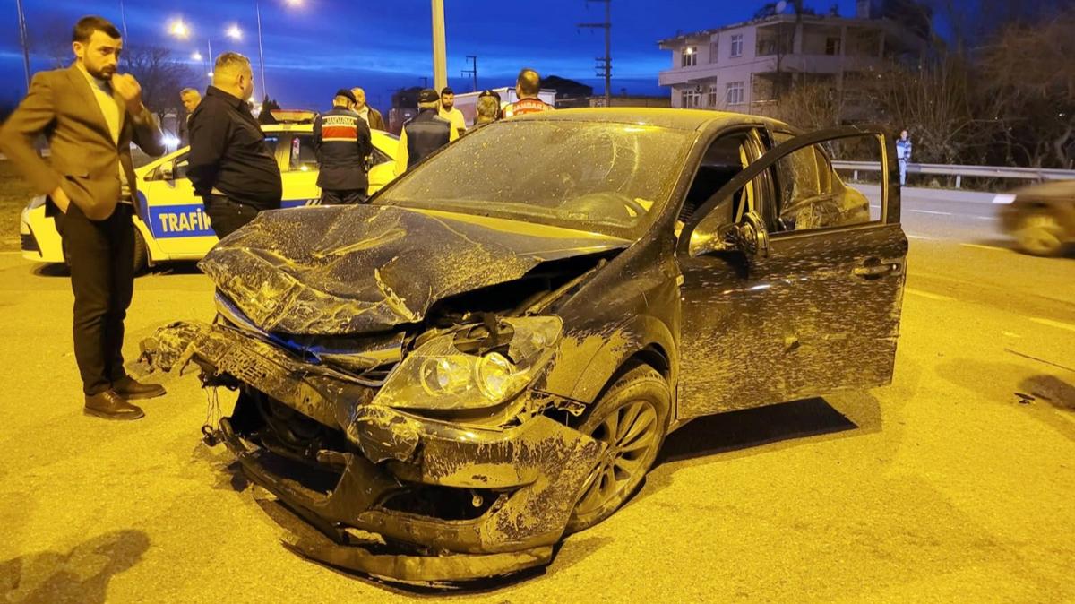 Samsun'da iki araç çarpıştı! 1 kişi öldü