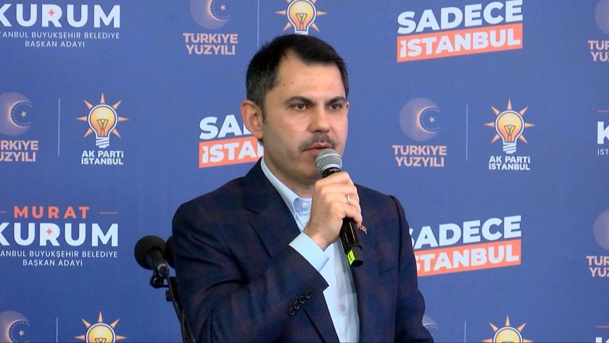 AK Parti İBB Başkan Adayı Murat Kurum: Yeniden yükselişi arzulayan bir İstanbul var 