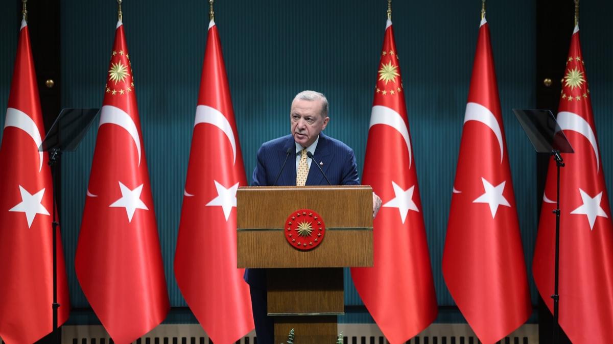 Cumhurbakan Erdoan'dan terrle mcadele mesaj: Asla msaade etmeyeceiz