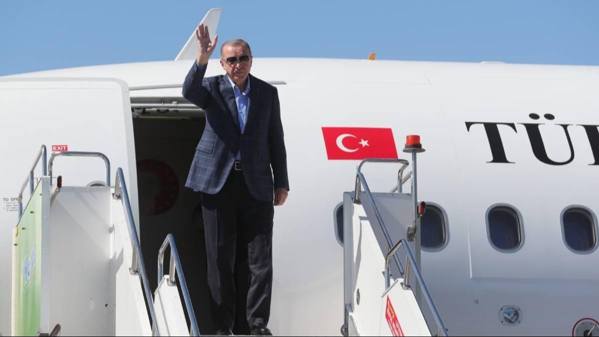 Cumhurbakan Erdoan Birleik Arap Emirlikleri'ne gitti