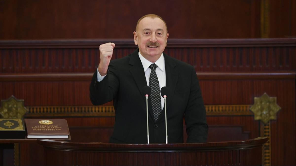 Aliyev ak ak uyard: Eer son verilmezse bizi hibir ey durduramaz 