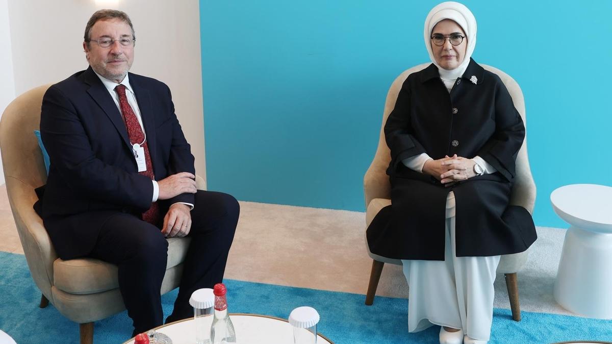 Dubai'de Emine Erdoan ile gren BM Kalknma Program Bakan Steiner: 'Sfr Atk' konusunda yaptklarnz dnya iin anlaml