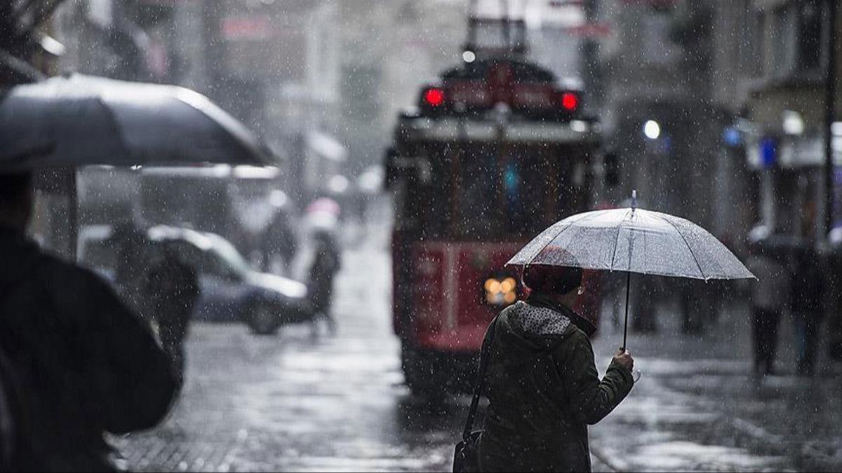 Meteoroloji, stanbul'da kuvvetli yalara kar vatandalar tedbirli olmas konusunda uyard 