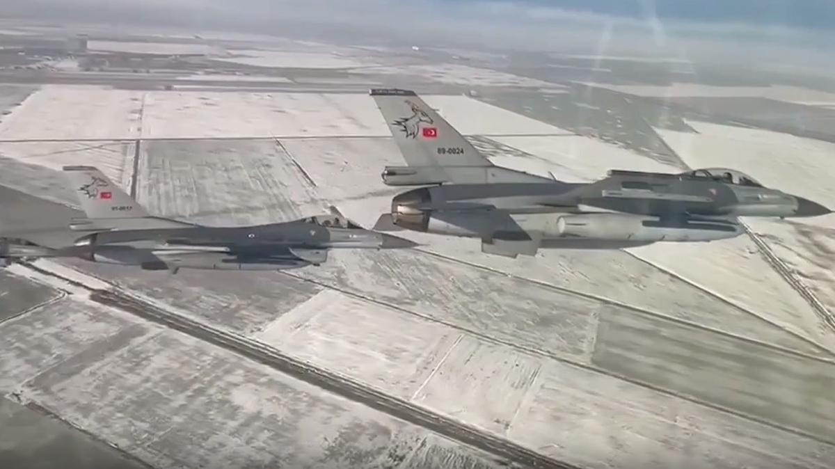 NATO'dan Trkiye paylam! Trk F-16'larna gururlandran grev