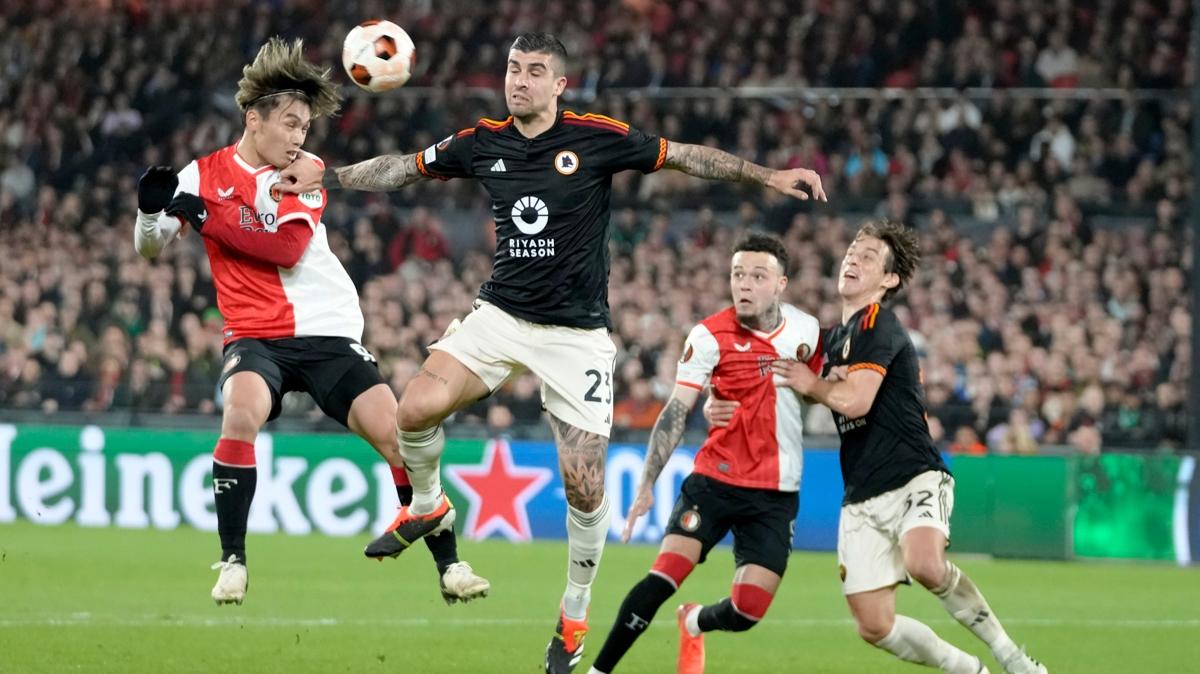 Feyenoord-Roma manda kazanan kmad