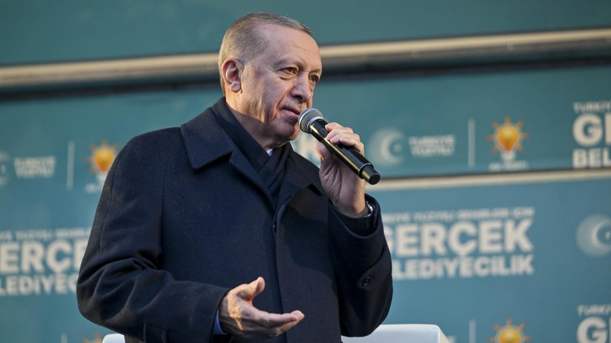 Cumhurbakan Erdoan: Bize gre siyaset her trl pazarla msait olma yar deildir
