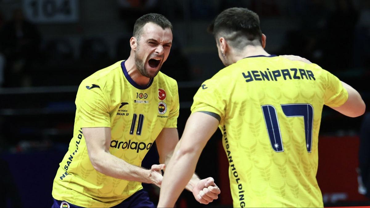 Fenerbahe Parolapara deplasmanda set vermeden galip