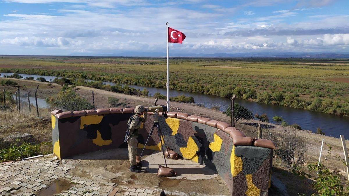 Edirne'de bu yl 1452 dzensiz gmen yakaland, 33 kaak tutukland