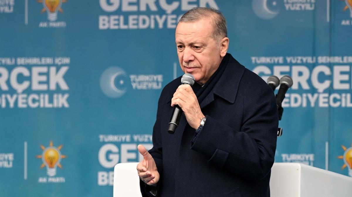 Cumhurbakan Erdoan'dan muhalefete aday tepkisi: Adaylarn bile belirleyemeyenlerden lkeye hayr gelmez