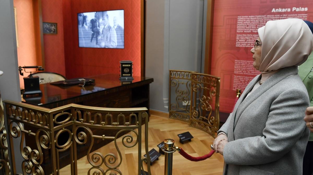 Emine Erdoan, Ankara Palas Mzesi'ni ziyaret etti