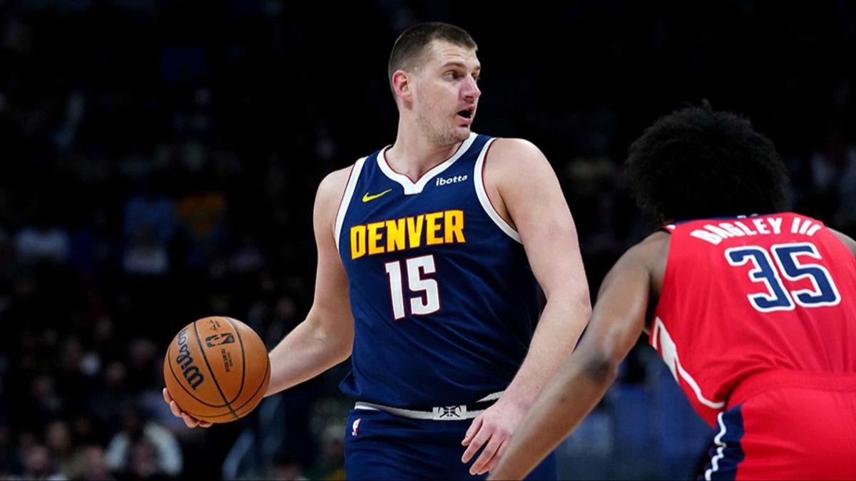 NBA'de Nikola Jokic'in tarihe geti!