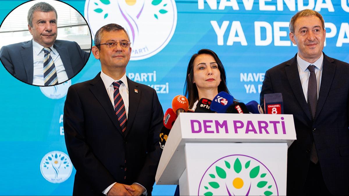 Partisinin terr balantl DEM Parti ile ilikisine ate pskrd: CHP, Mersin'i DEM'e peke ekiyor