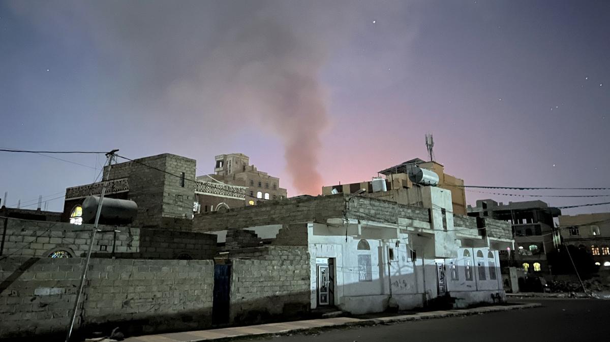 ABD ile ngiltere, Sana'ya hava saldrlar dzenledi