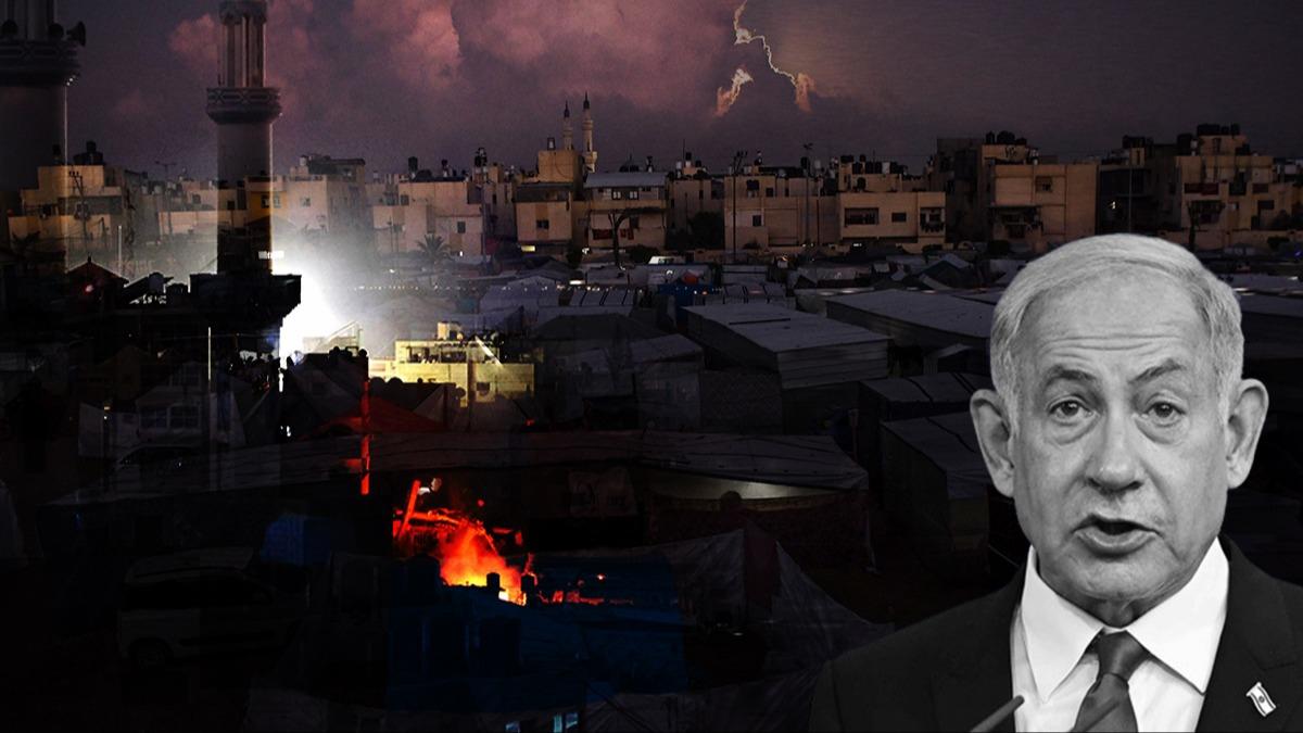galci srail'den alak plan! 'Gazze kasab' Netanyahu, Refah iin kabineyi toplayacak