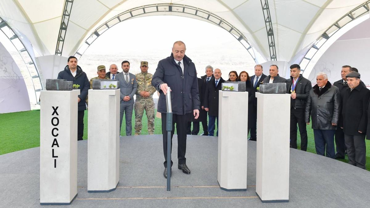 Aliyev, 'Hocal katliam' antnn temelini att 