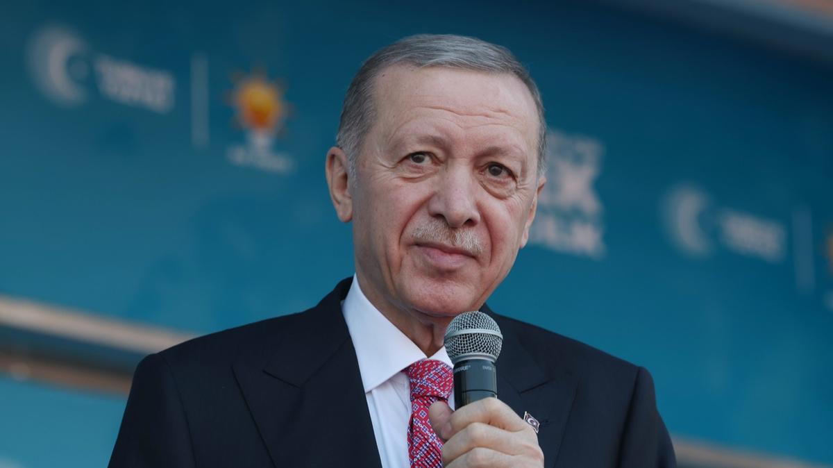 Cumhurbakan Erdoan'dan CHP'ye 'kirli ittifak' tepkisi: Nerede, kimlerle DEM'lendikleri belli deil