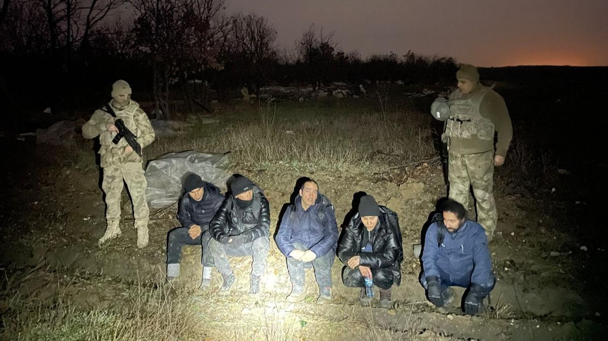 Edirne'de 42 dzensiz gmen yakaland