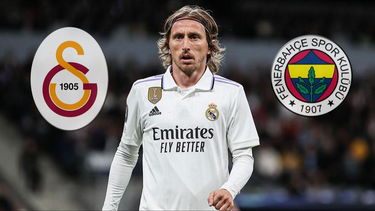 Transferde dev derbi! Fenerbahe ve Galatasaray'dan Luka Modric hamlesi