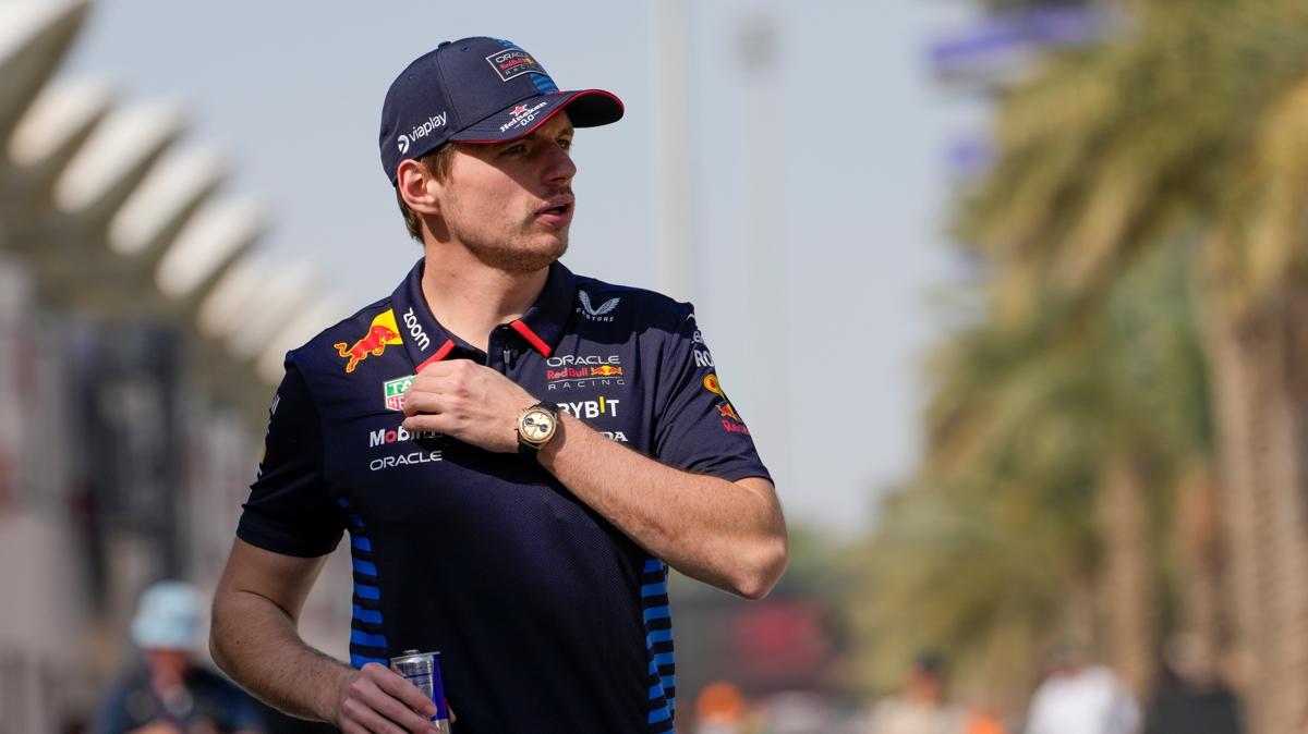 Bahreyn'de 'pole' pozisyonu Max Verstappen'in