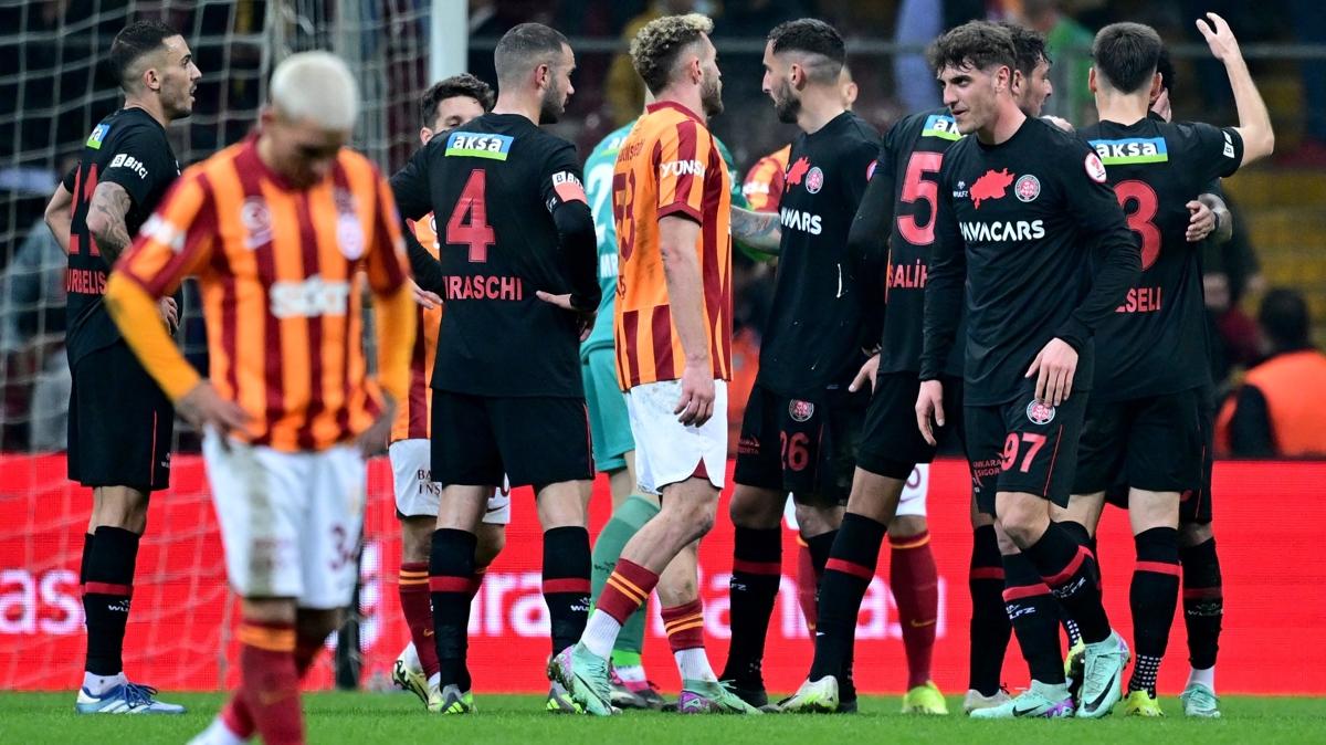 Galatasaray'n 14 malk serisi sona erdi