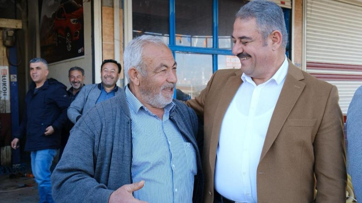AK Parti Diyarbakr aday Mehmet Halis Bilden vatandalara projelerini anlatt