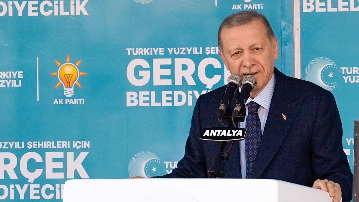 Cumhurbakan Erdoan: CHP'nin Genel Bakan 'DEM'lendi, gizli kapakl anlamalar yaptlar