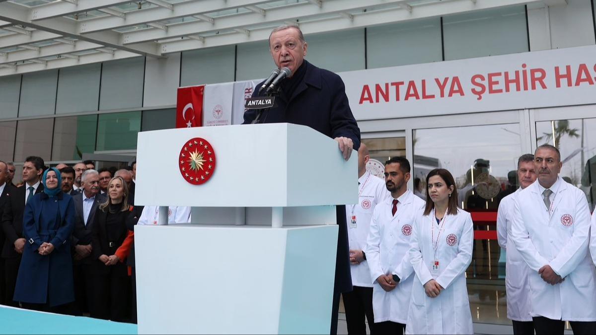 Cumhurbakan Erdoan: Salam girenin hasta kt khne dzeni deitirdik
