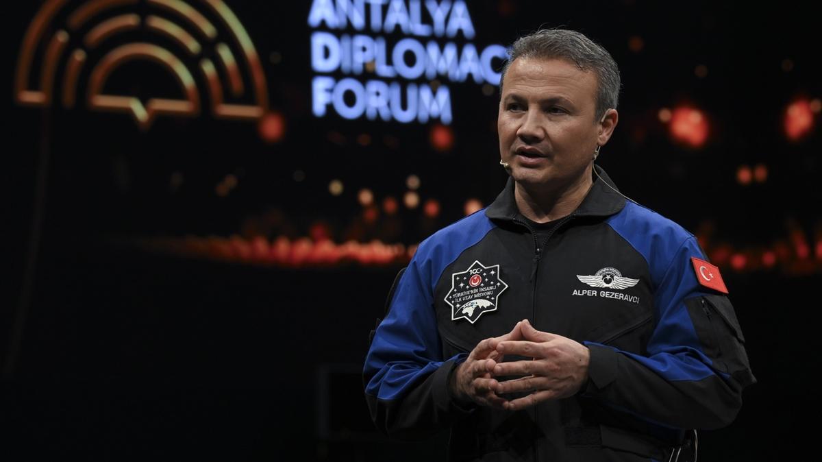 Trkiye'nin ilk astronotu Alper Gezeravc: Uzay alannda ok ciddi bir potansiyelimiz var