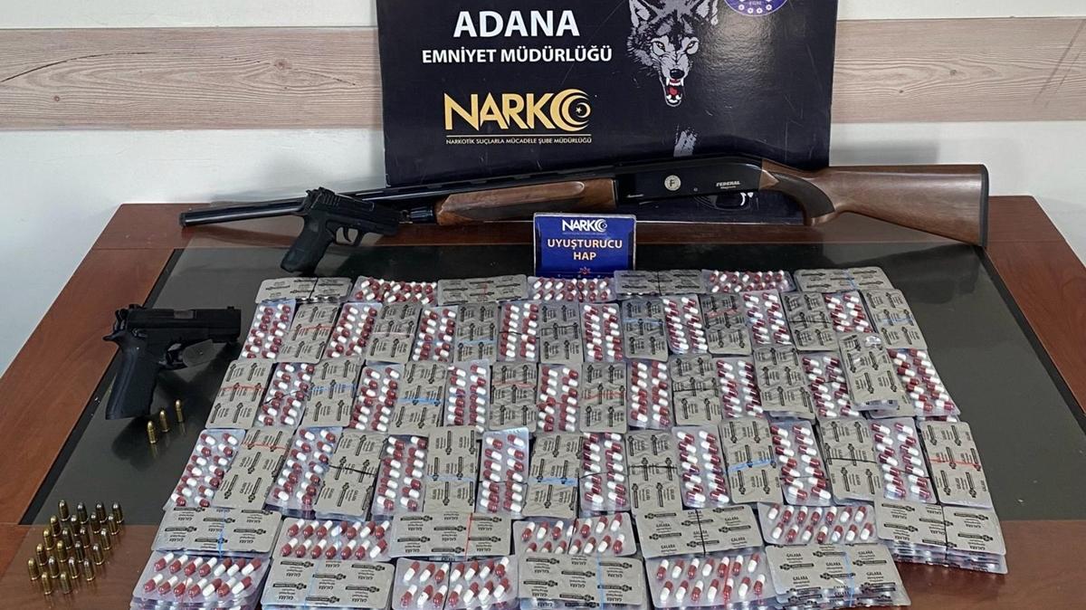 Adana'da uyuturucu operasyonunda yakalanan 22 zanl tutukland
