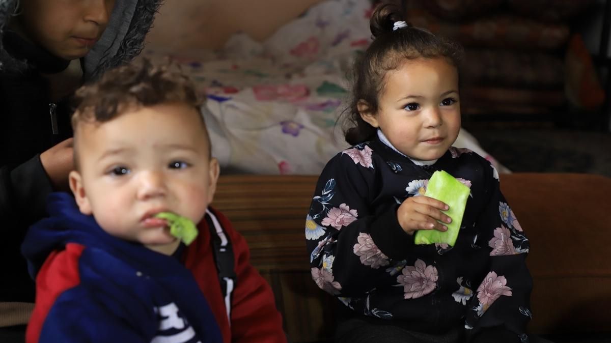 DS: Gazze'de her 6 ocuktan 1'i yetersiz beslenme sorunu yayor