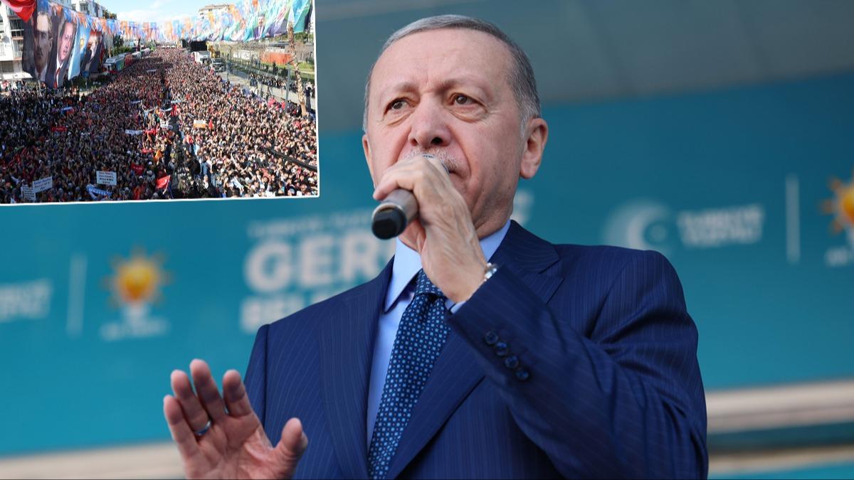 Cumhurbakan Erdoan: 31 Mart'ta Atatrk istismarclarnn ve DEM mptelalarnn devrini kapatalm