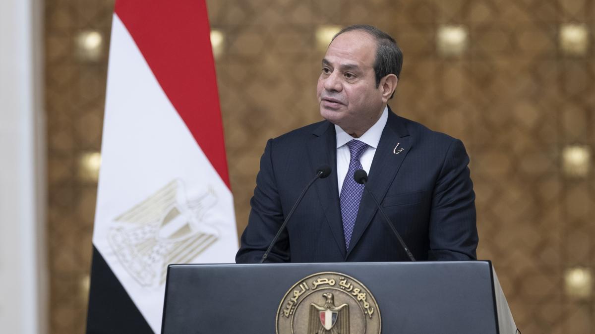 Msr Cumhurbakan Sisi: Gazze'deki durum, atekesin daha fazla ertelenmesini kaldramaz