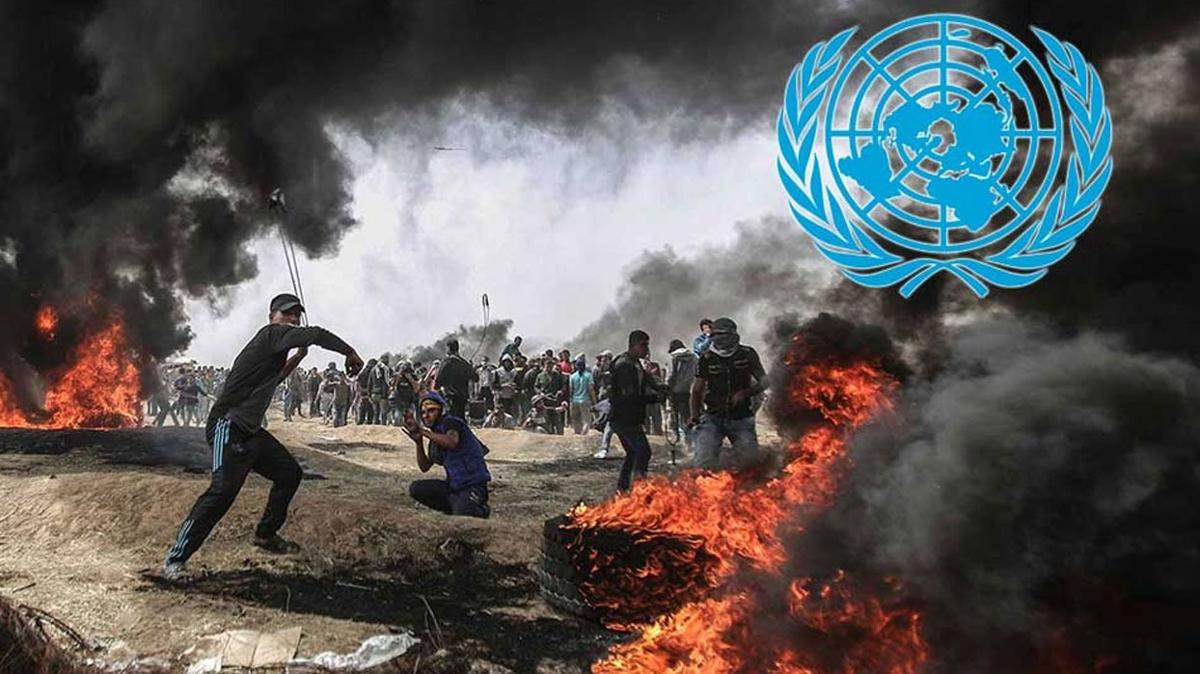BM'den arpc Gazze aklamas! ''Geceleri uykumuzu karyor olmas lazm''