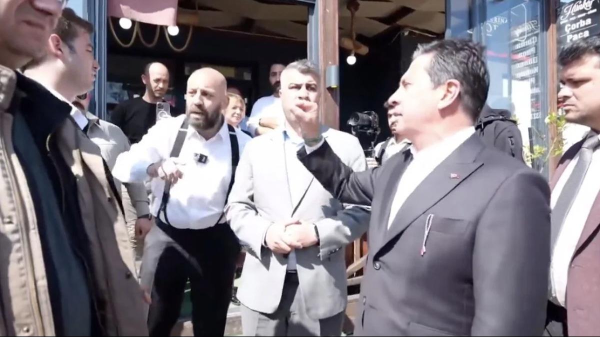 CHP ile Y Parti adaylar arasnda 'selamlama' tartmas! 