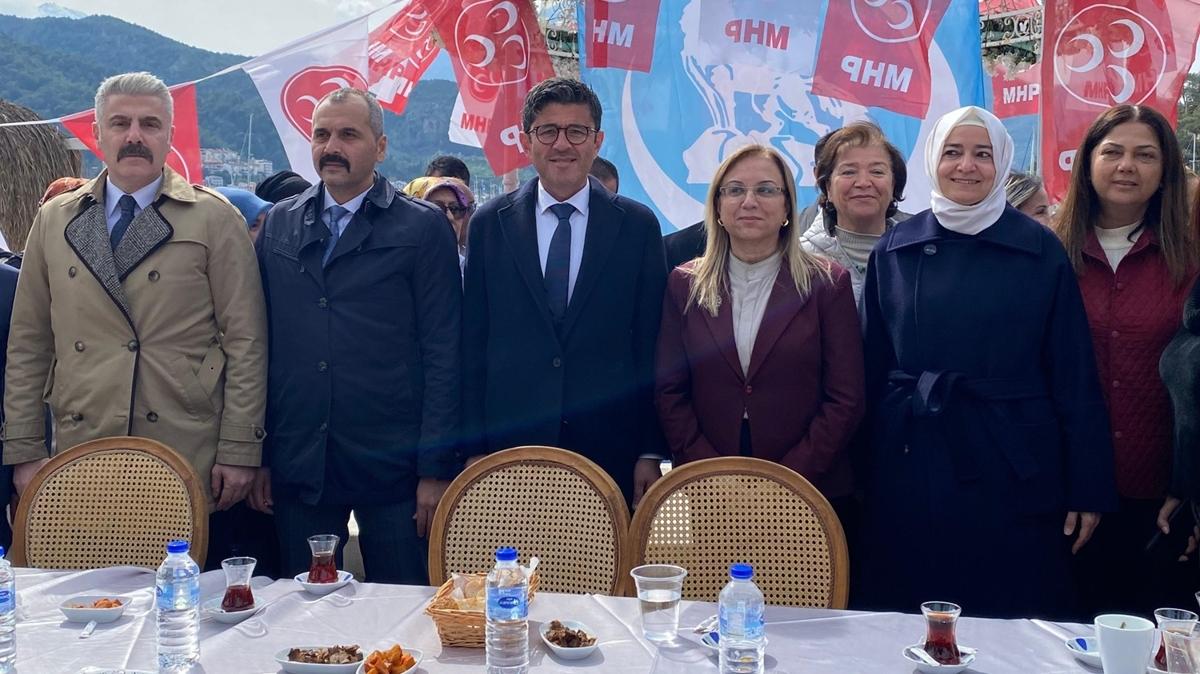 AK Parti ve MHP Genel Bakan Yardmclar Kaya ve Kl, Fethiye'yi ziyaret etti