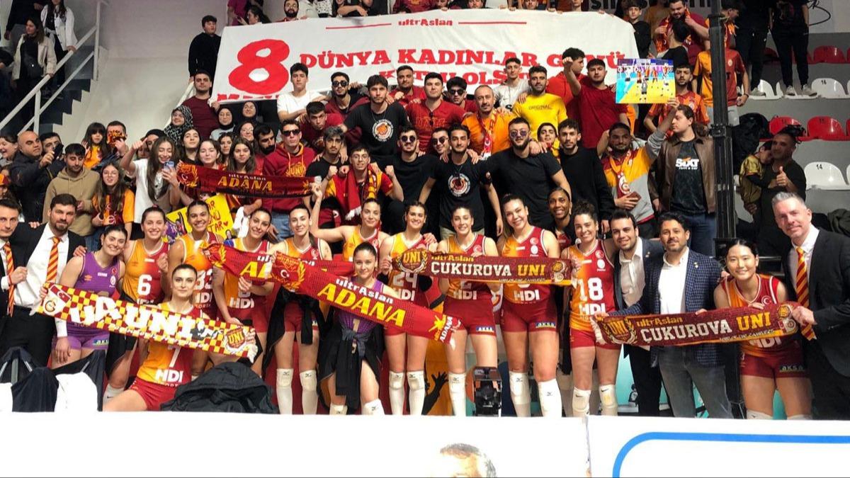 Galatasaray Daikin'den rahat galibiyet