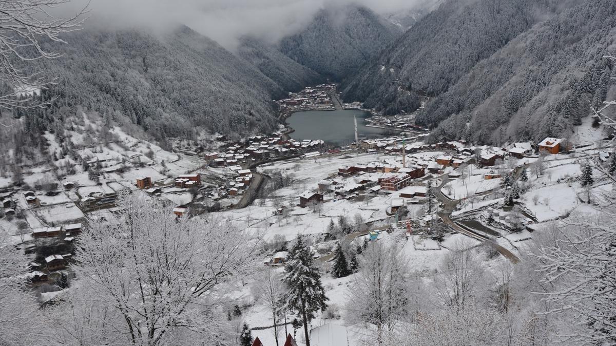 Trabzon'da kar ya