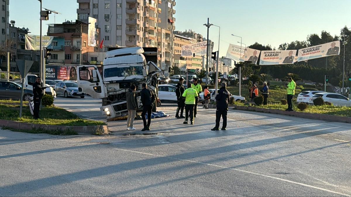 Adana'da feci kaza: 1 l