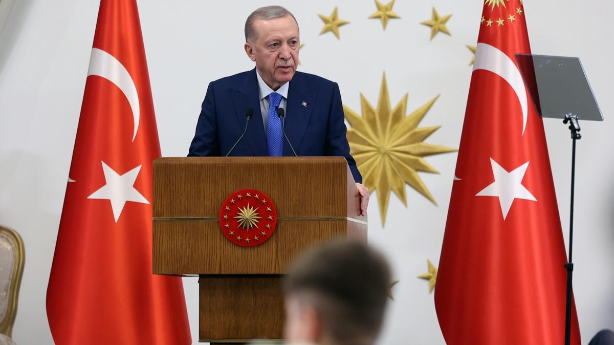 Cumhurbakan Erdoan: Terr rgtlerine kar verdiimiz mcadele milli bir ahlan