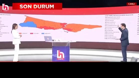 Halk TV'de AK Parti semenine hakaret! Haddini aan szlere tepki yad