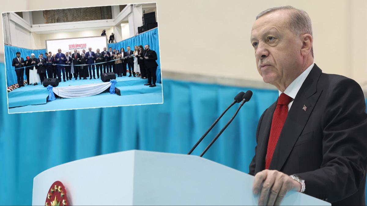 Cumhurbakan Erdoan: ocuklarmz sapkn akmlarn esiri yapma abalarn boa karacaz