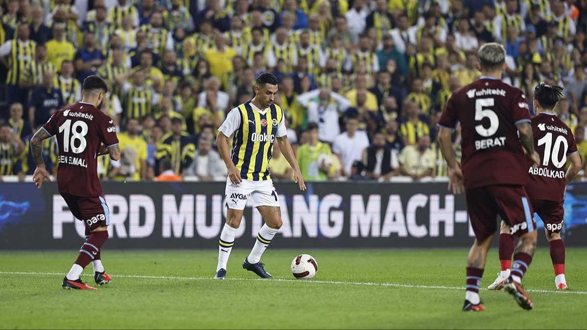 Fenerbahe'nin Trabzonspor'a ans tutmuyor