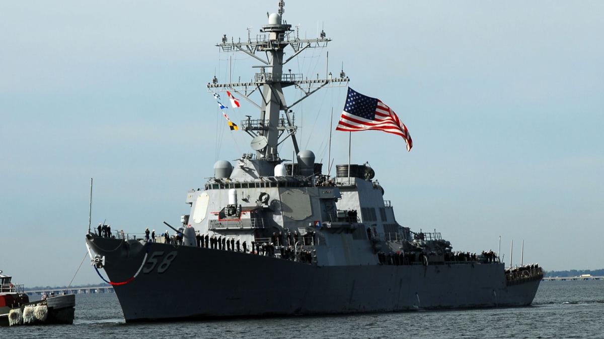 Husiler ''USS Laboon'' destroyerine ksa menzilli balistik fze frlatt