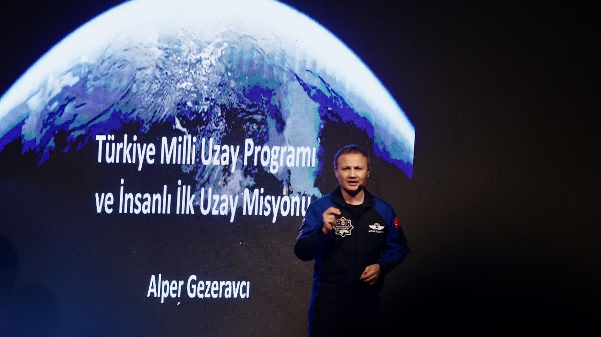 lk Trk astronot Gezeravc: Gerekletirdiimiz grev, lkemizin uzay alanndaki 10 hedeften sadece biriydi