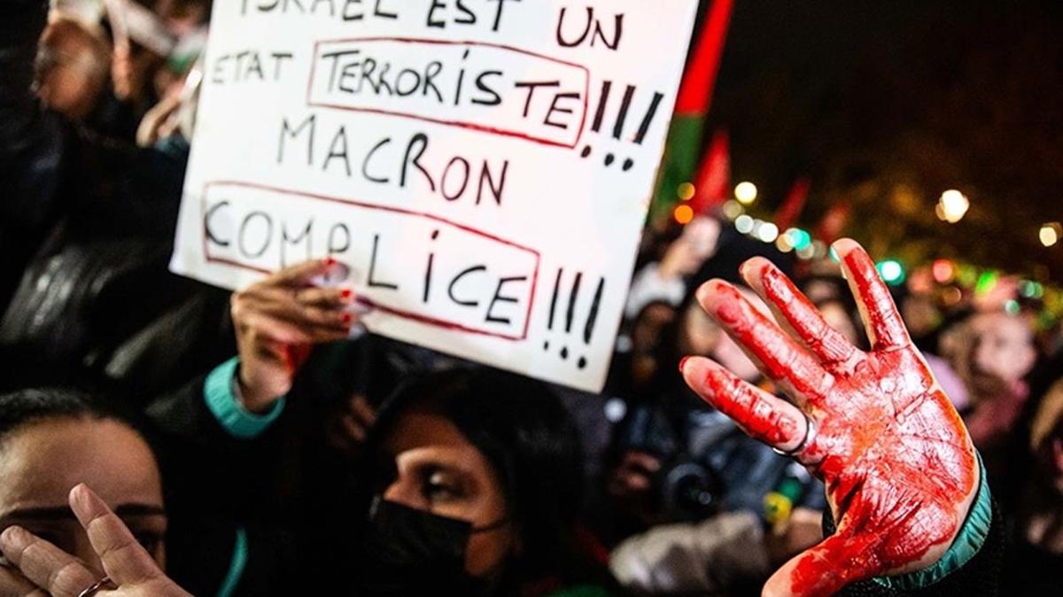 Fransa'dan Filistin gsterisine engel! 12 Mart dayanmas lke basnna oturmutu