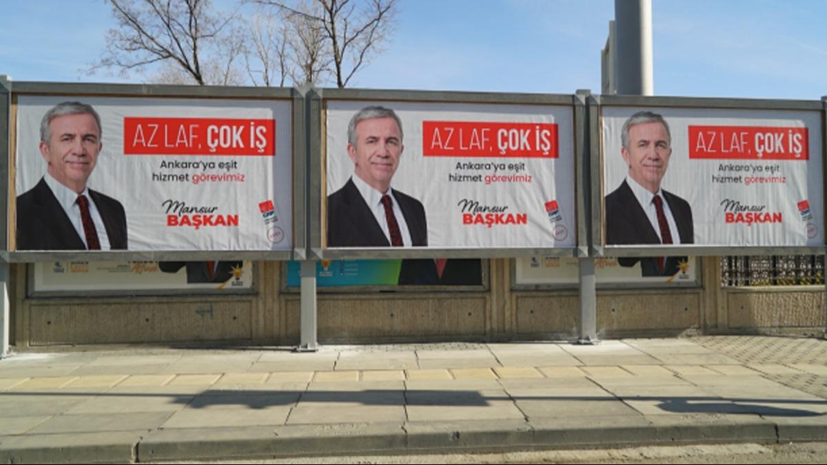 Mansur Yava, Ankara'y reklamlar ile rd  