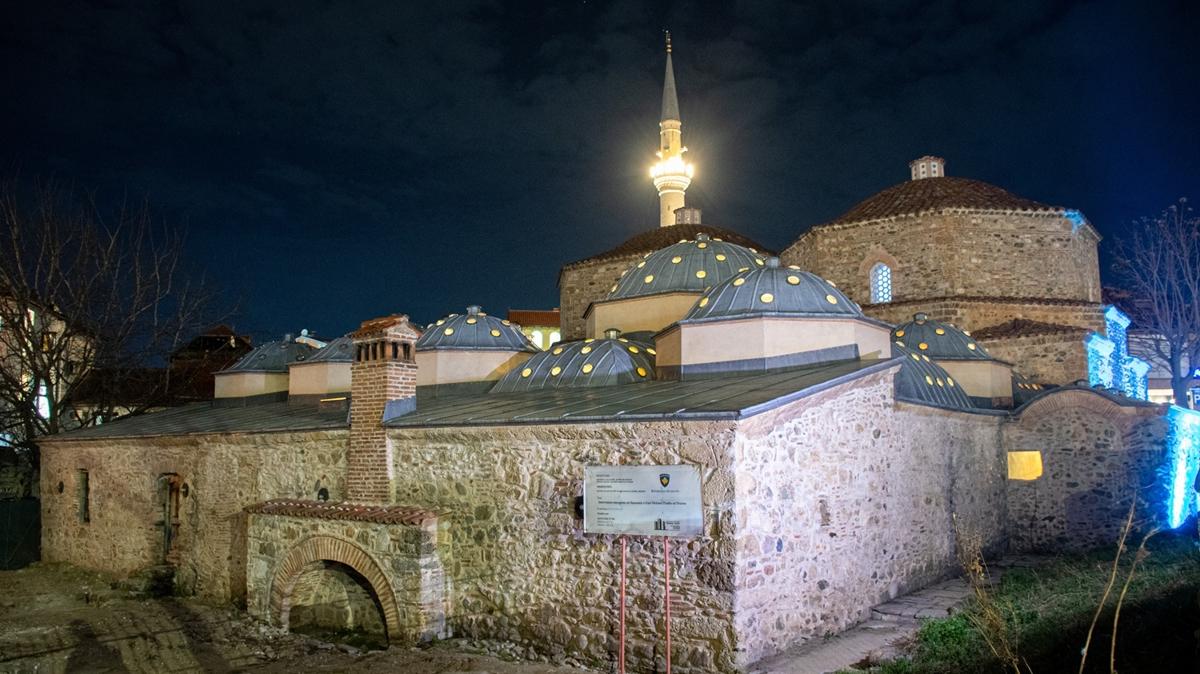 Prizren'de tarihi hamamn restorasyonunda ilk aama tamamland
