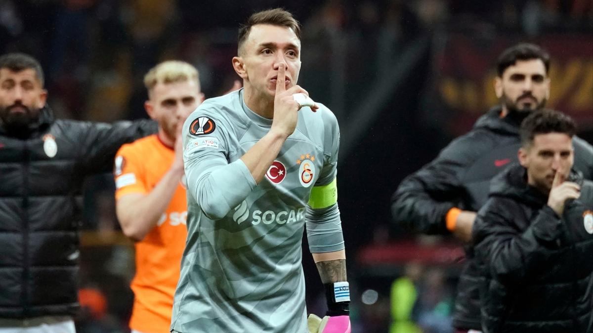 Galatasaray'da Fernando Muslera gelimesi