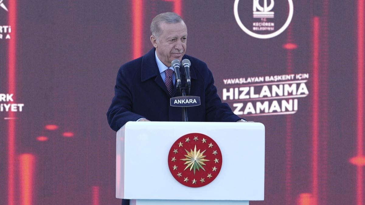 Cumhurbakan Erdoan: CHP'nin Ankara'ya yapt hizmet yok