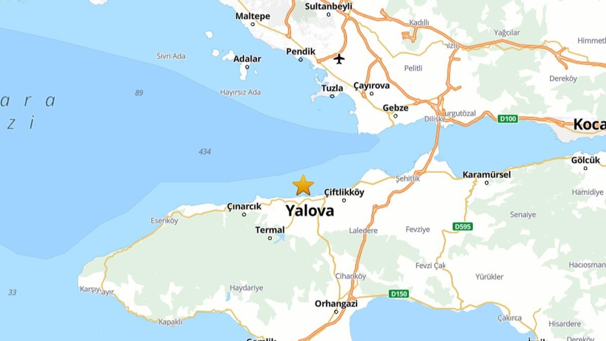 Marmara Denizi'nde 3,5 byklnde deprem: stanbul'da da hissedildi